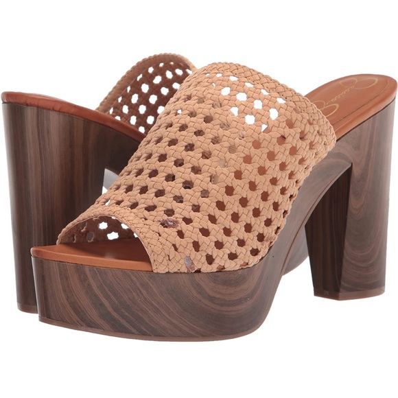 Jessica Simpson Shelbie Platform Size 8 1/2 BRAND NEW - Picture 6 of 8